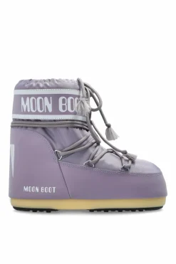 Moon Boot FIOLETOWY Śniegowce ‘Icon Low Nylon’