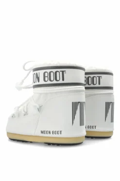 Moon Boot Kids BIAŁY Śniegowce ‘Icon Low Nylon’