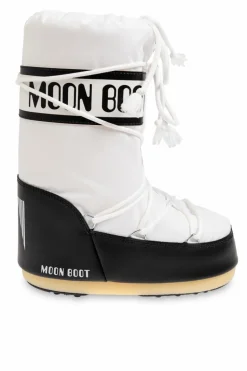 Moon Boot Kids BIAŁY Śniegowce `Icon Nylon`