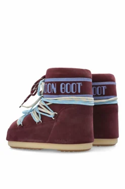 Moon Boot Kids BORDO Śniegowce ‘Icon Low Suede’