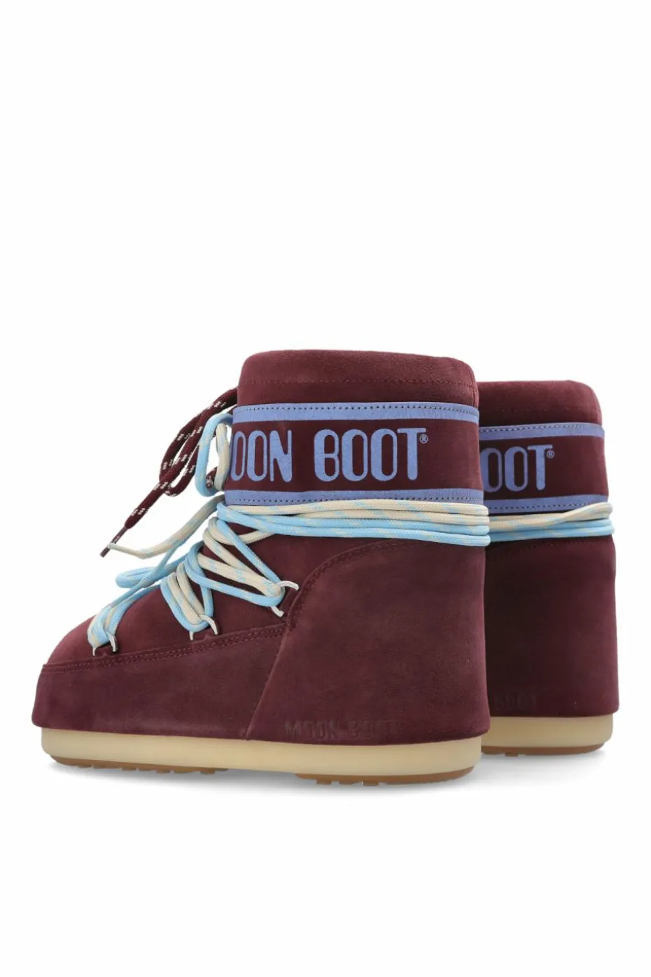 Moon Boot Kids BORDO Śniegowce ‘Icon Low Suede’