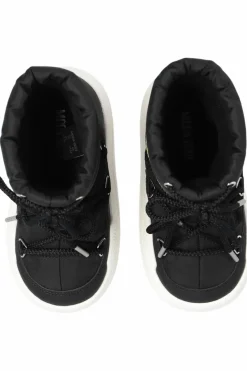 Moon Boot Kids CZARNY Śniegowce `Jr Park Boot`