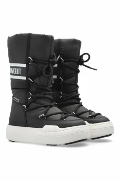 Moon Boot Kids CZARNY Śniegowce ‘JR Park Tube’