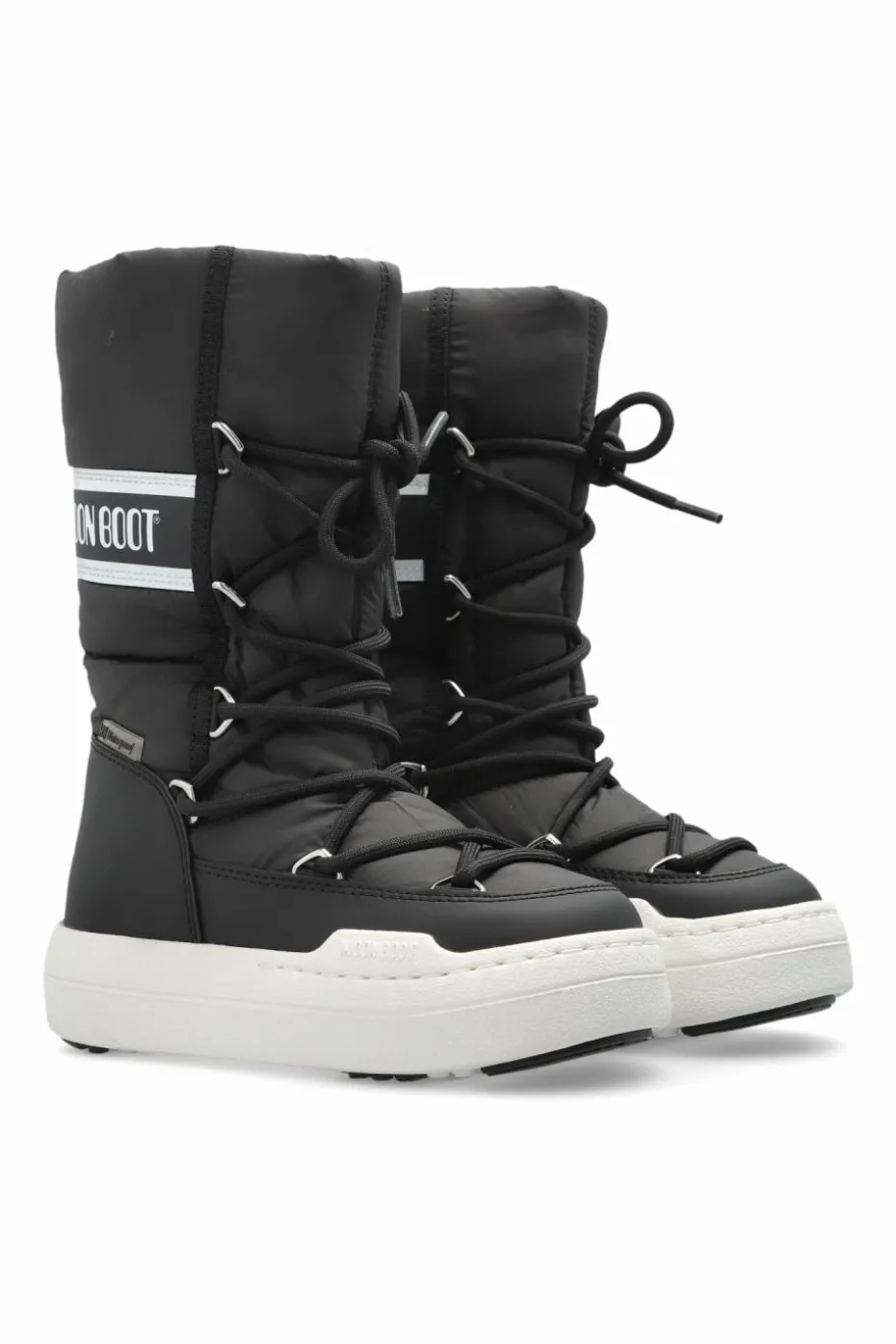 Moon Boot Kids CZARNY Śniegowce ‘JR Park Tube’