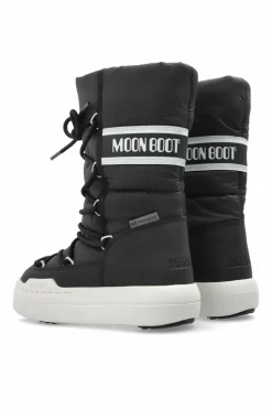 Moon Boot Kids CZARNY Śniegowce ‘JR Park Tube’
