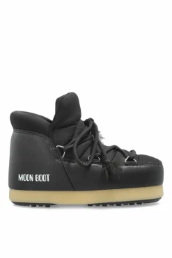 Moon Boot Kids CZARNY Śniegowce ‘ECX Pumps Nylon’