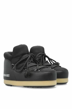 Moon Boot Kids CZARNY Śniegowce ‘ECX Pumps Nylon’