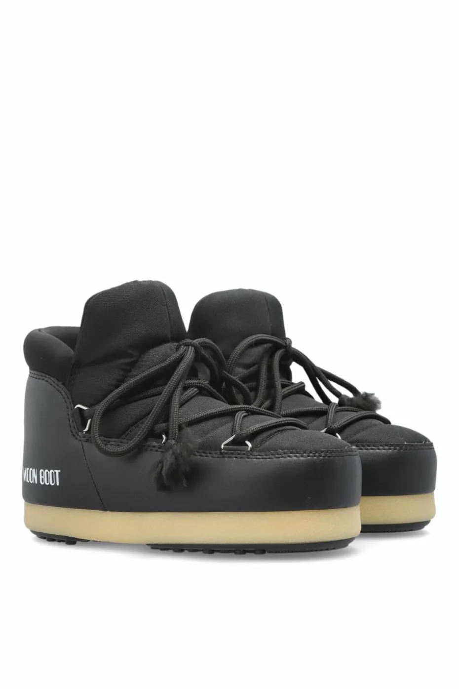 Moon Boot Kids CZARNY Śniegowce ‘ECX Pumps Nylon’