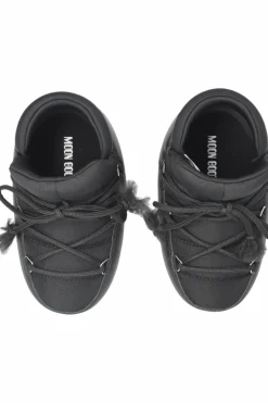 Moon Boot Kids CZARNY Śniegowce ‘ECX Pumps Nylon’