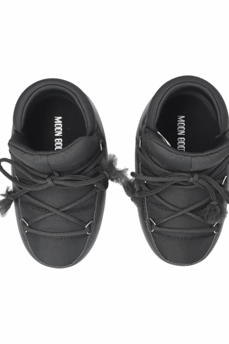 Moon Boot Kids CZARNY Śniegowce ‘ECX Pumps Nylon’