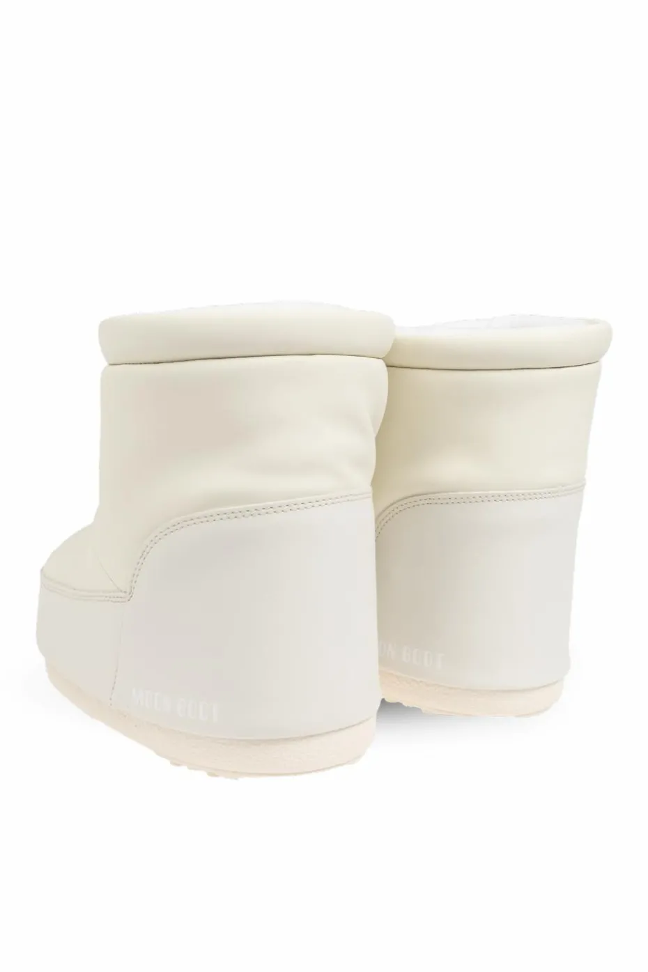 Moon Boot Kids kremowy Śniegowce `Icon Low Nolace Rubber`