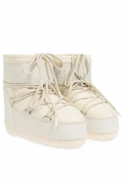 Moon Boot Kids kremowy Śniegowce `Icon Low Rubber`