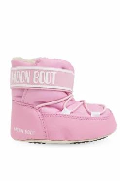 Moon Boot Kids RÓŻOWY Śniegowce `Crib Nylon`