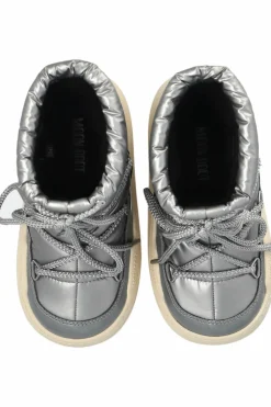 Moon Boot Kids SREBRNY Śniegowce `MB JR Park`