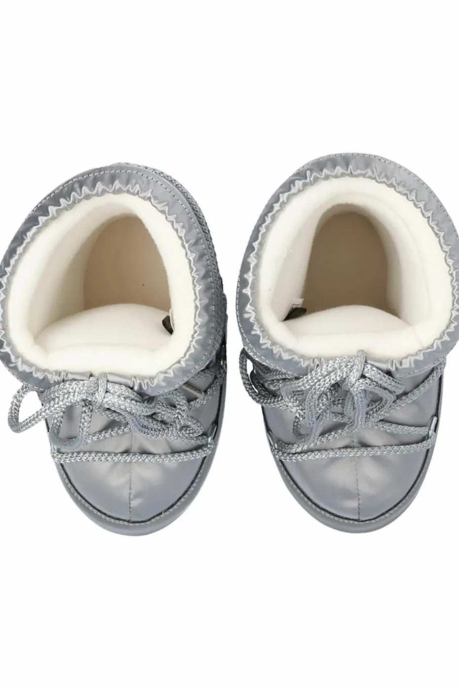Moon Boot Kids SREBRNY Śniegowce ‘Glance’