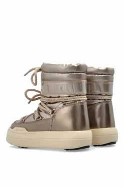 Moon Boot Kids SREBRNY Śniegowce ‘JR Park Boot’