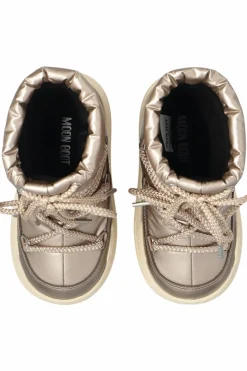 Moon Boot Kids SREBRNY Śniegowce ‘JR Park Boot’