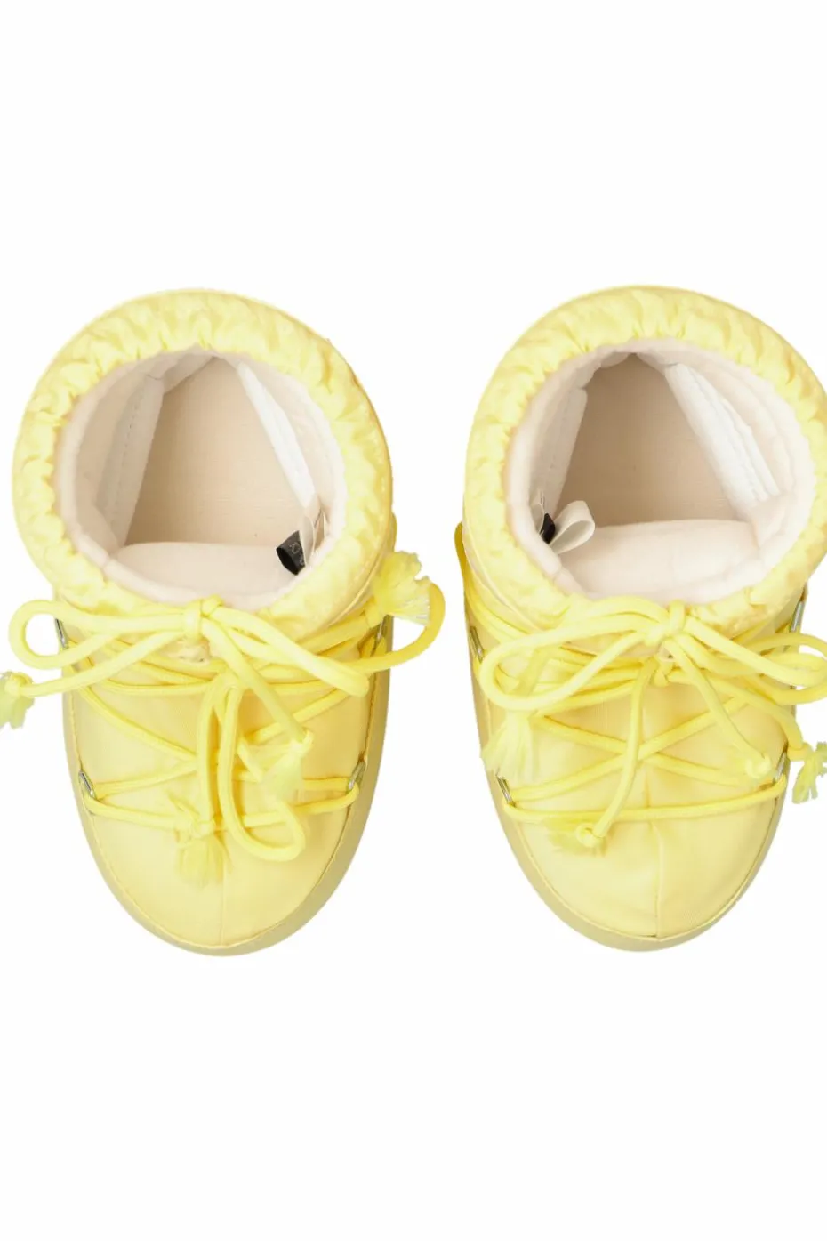 Moon Boot Kids ŻÓŁTY Śniegowce ‘Icon Low Nylon’