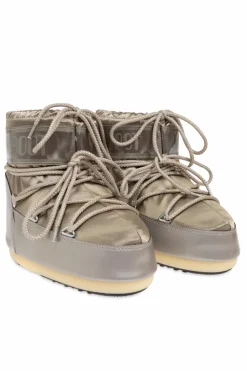 Moon Boot Kids ZŁOTY Śniegowce `Icon Low Glance`