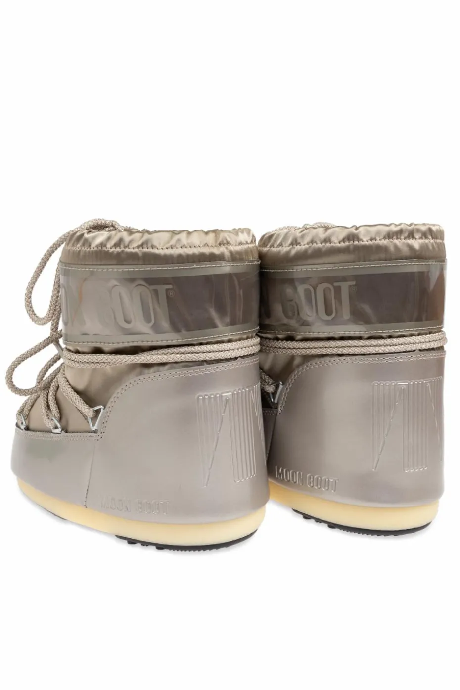 Moon Boot Kids ZŁOTY Śniegowce `Icon Low Glance`
