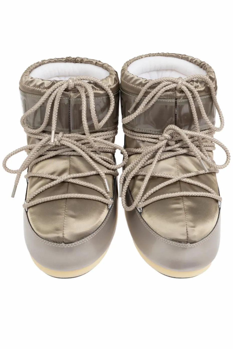 Moon Boot Kids ZŁOTY Śniegowce `Icon Low Glance`