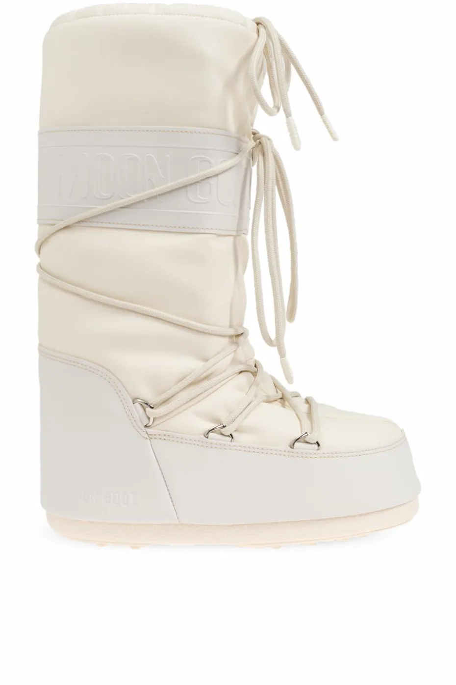 Moon Boot kremowy Śniegowce `Icon Rubber`