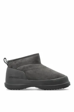 Moon Boot SZARY Śniegowce `MB Luna Low Suede`