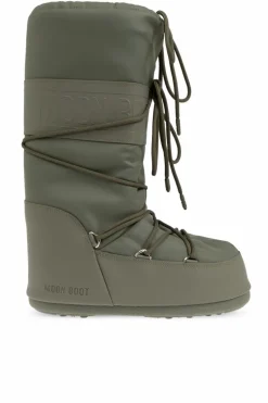 Moon Boot ZIELONY Śniegowce `Icon Rubber`