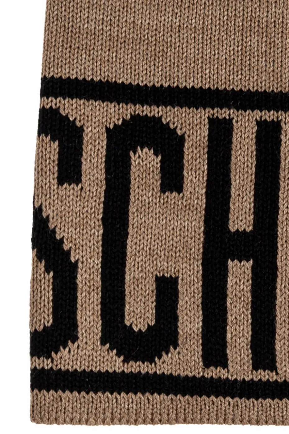 Moschino beżowy Czapka z logo