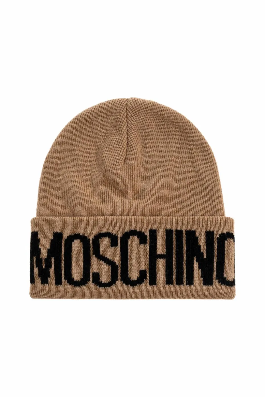 Moschino beżowy Czapka z logo