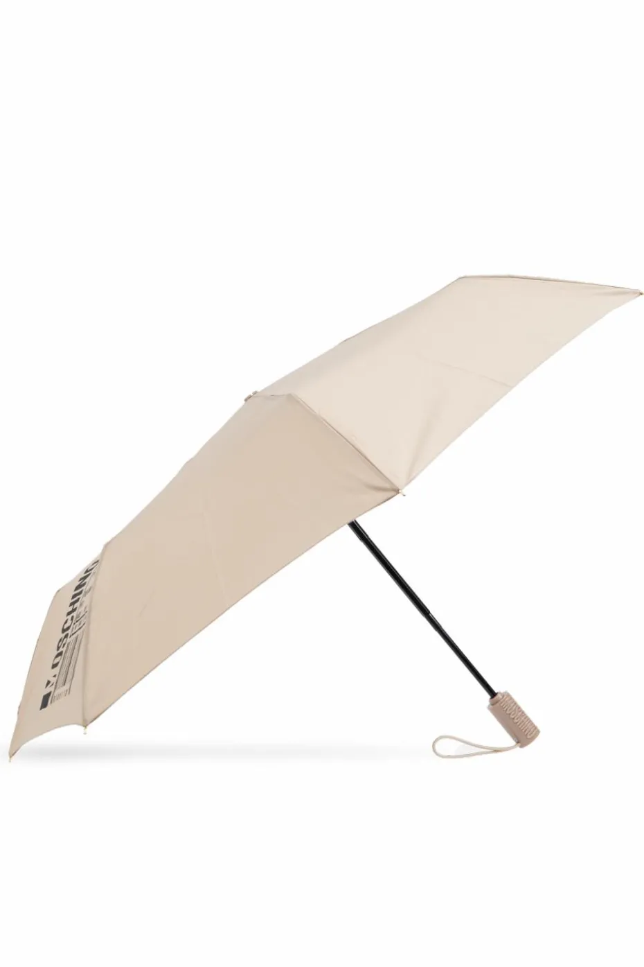 Moschino beżowy Parasol z logo
