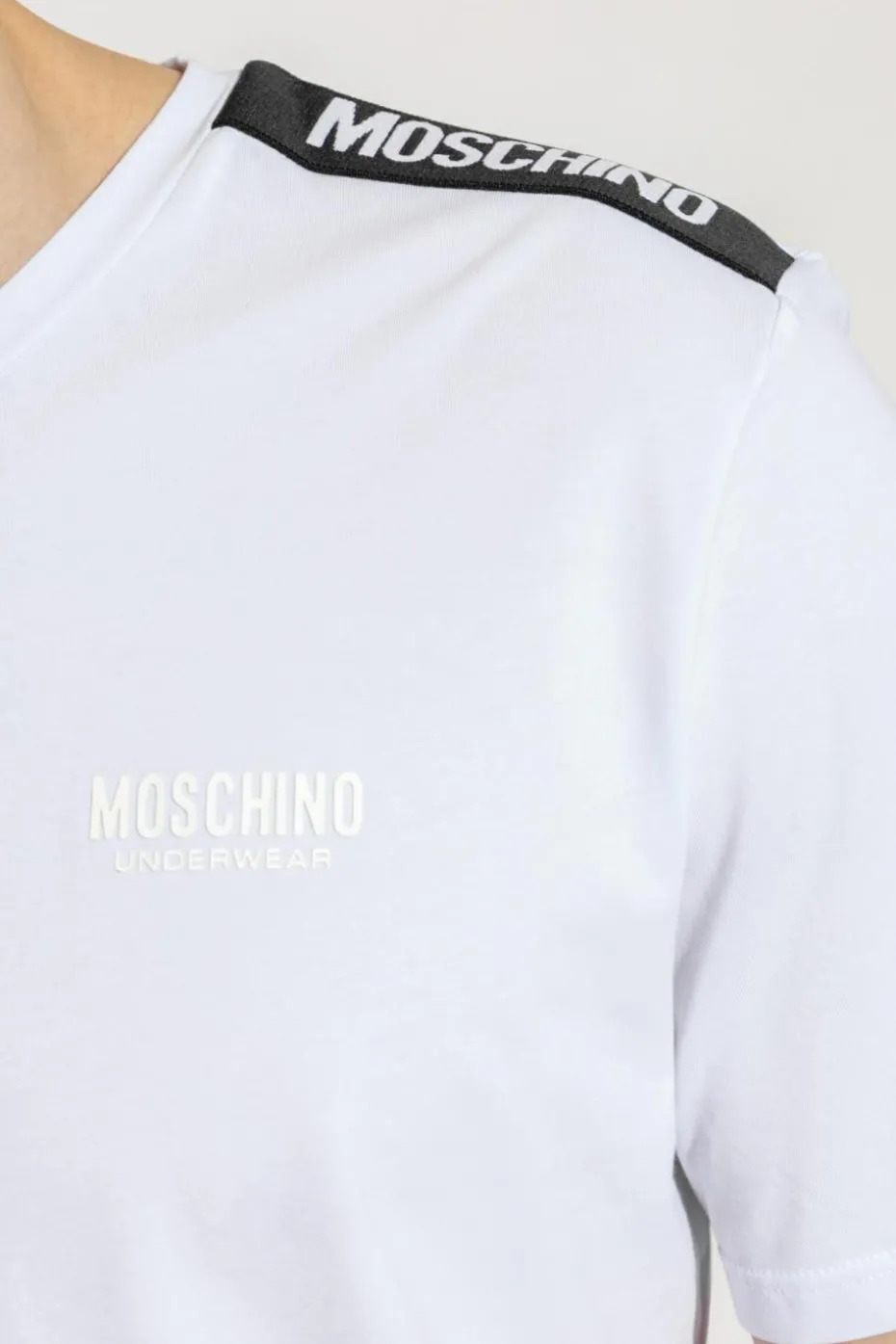 Moschino BIAŁY Dwupak t-shirtów z kolekcji `Underwear`