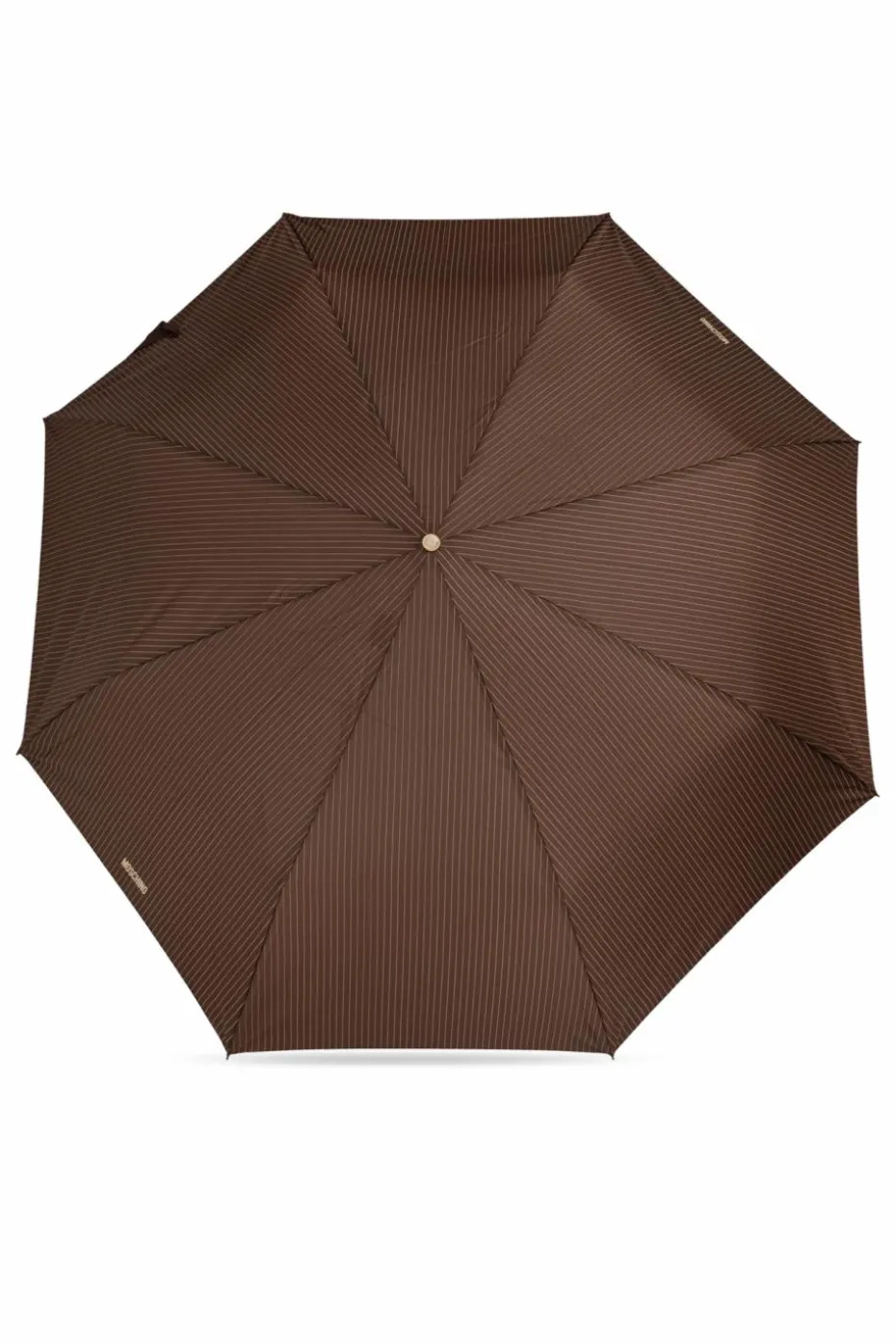 Moschino BRĄZOWY Składany parasol