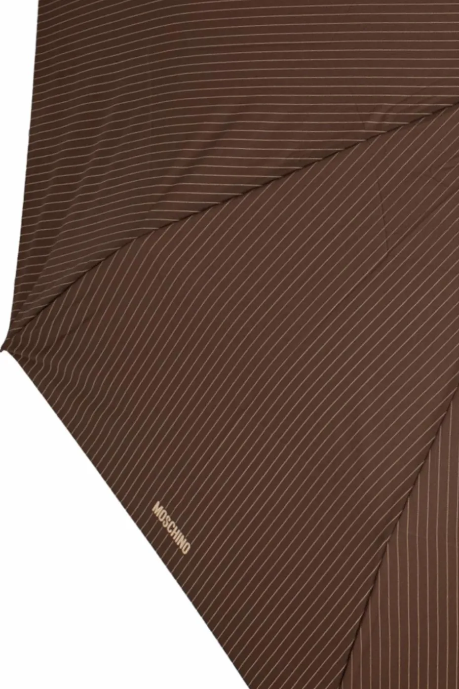 Moschino BRĄZOWY Składany parasol