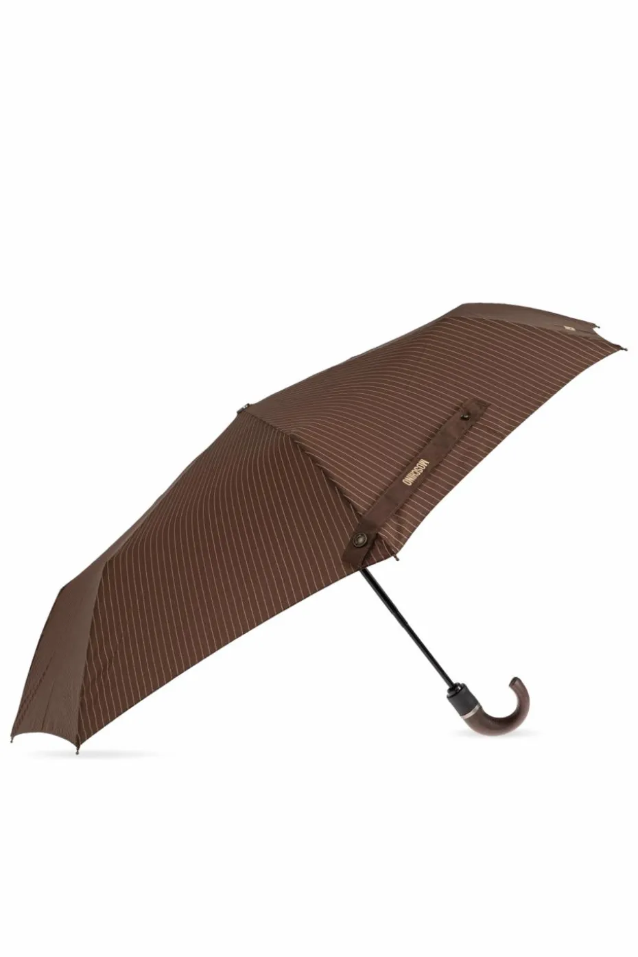 Moschino BRĄZOWY Składany parasol