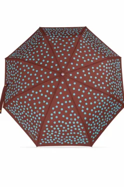 Moschino BRĄZOWY Składany parasol