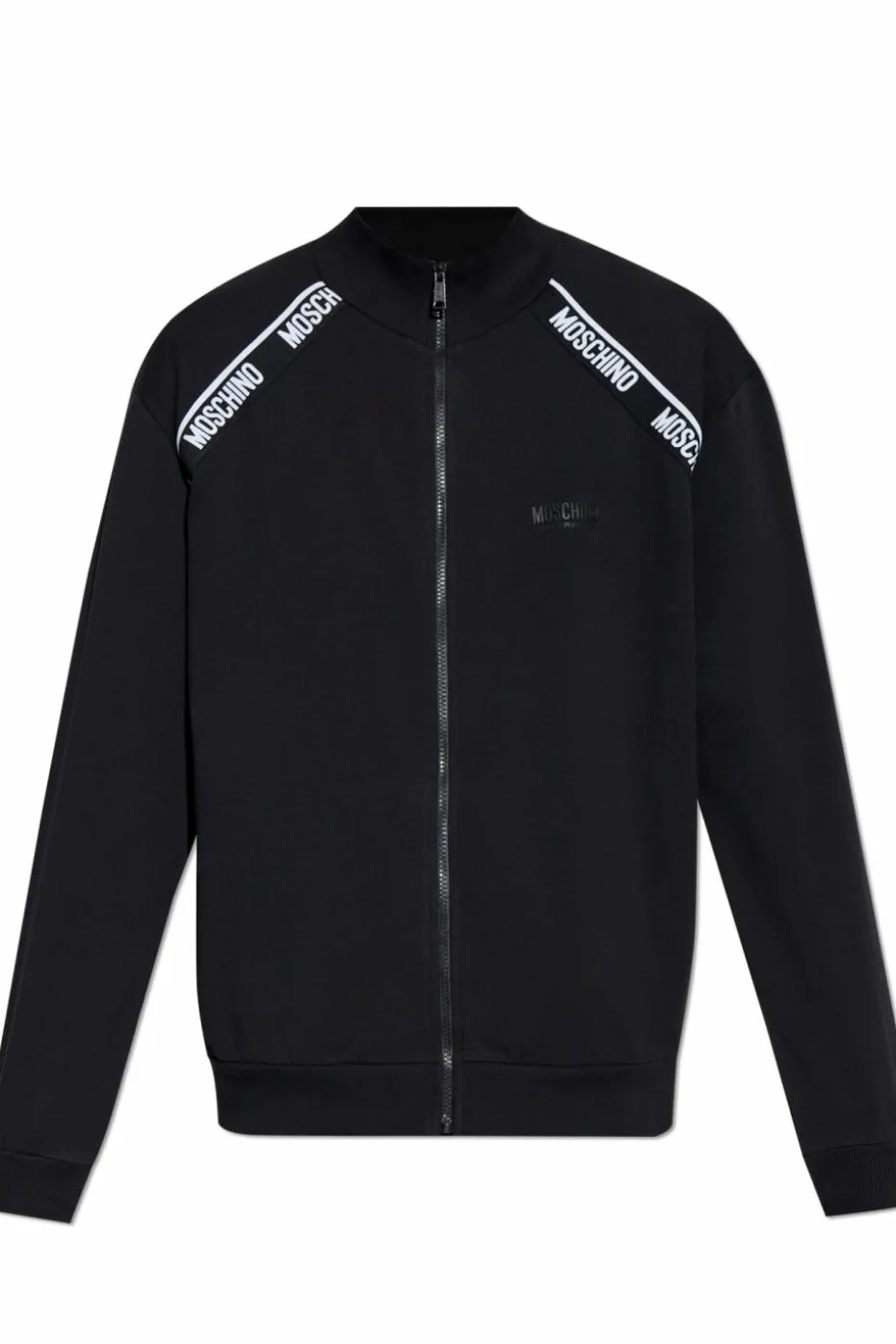 Moschino CZARNY Bluza z logo