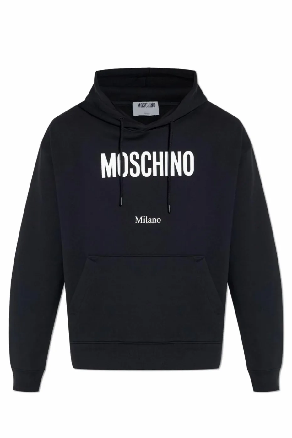 Moschino CZARNY Bluza z nadrukiem