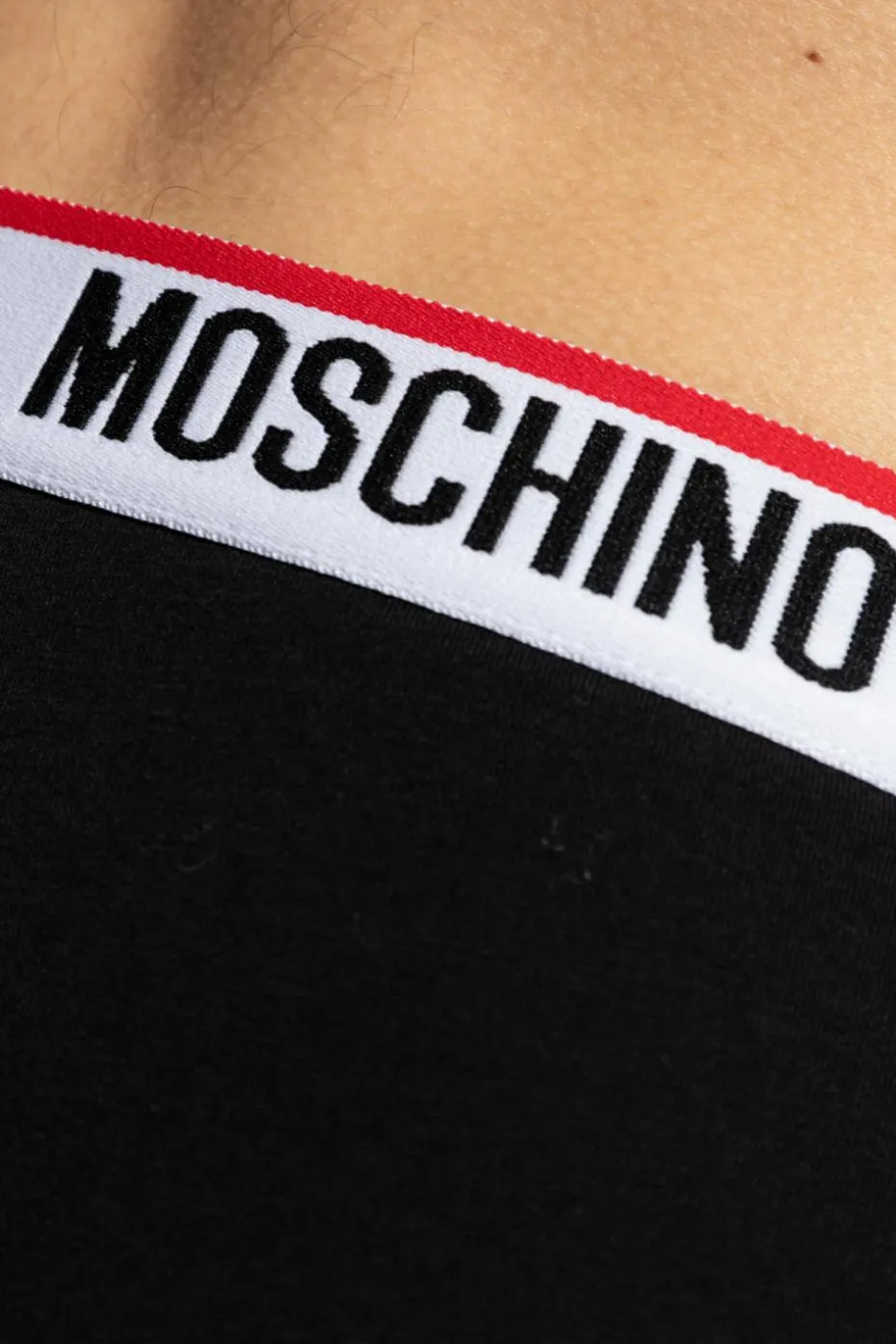 Moschino CZARNY Dwupak bokserek
