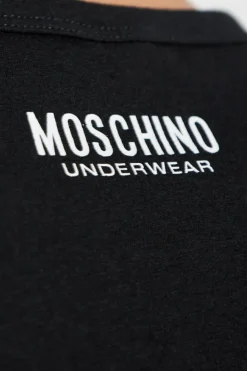 Moschino CZARNY Dwupak t-shirtów z kolekcji ‘Underwear’