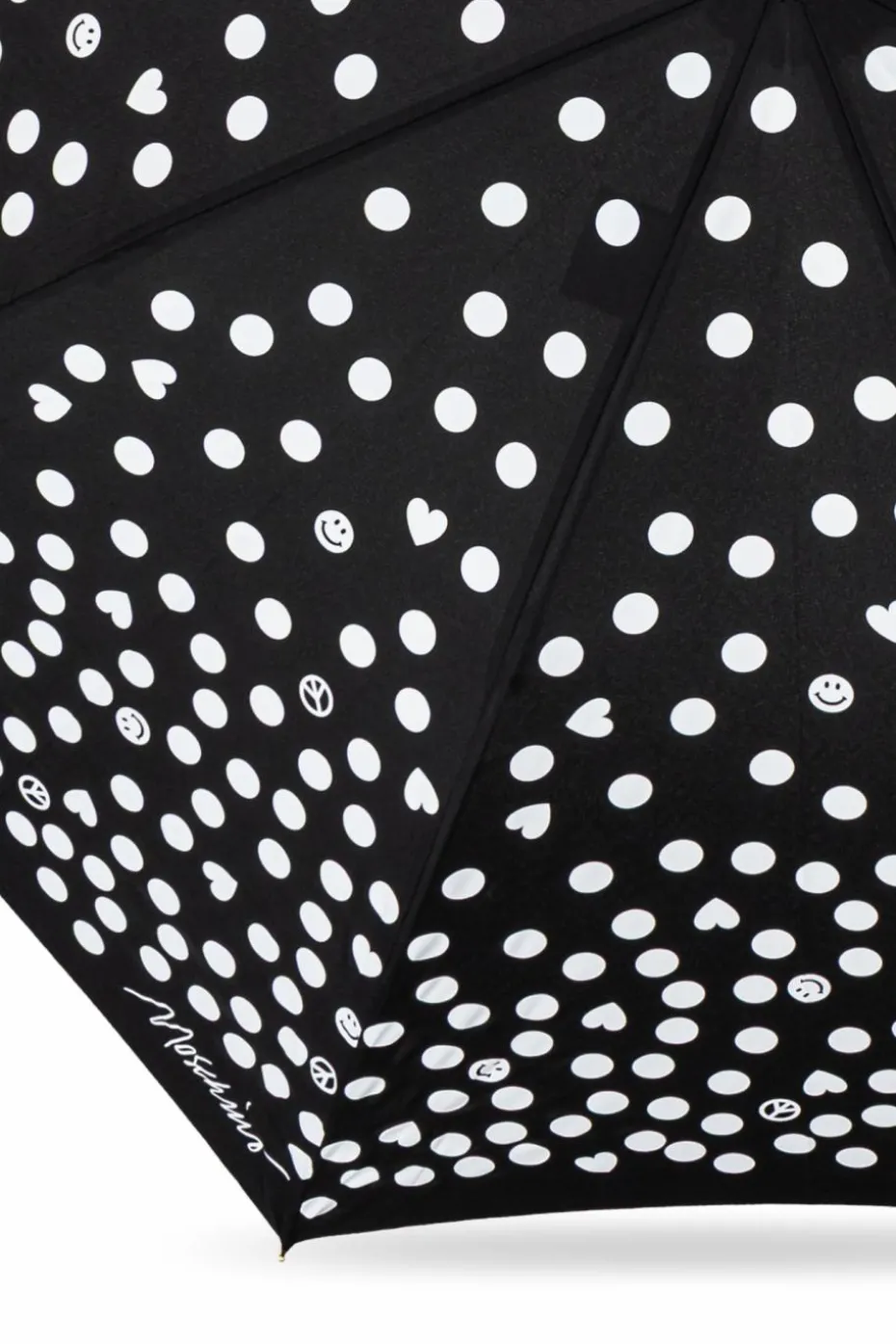 Moschino CZARNY Moschino x Smiley