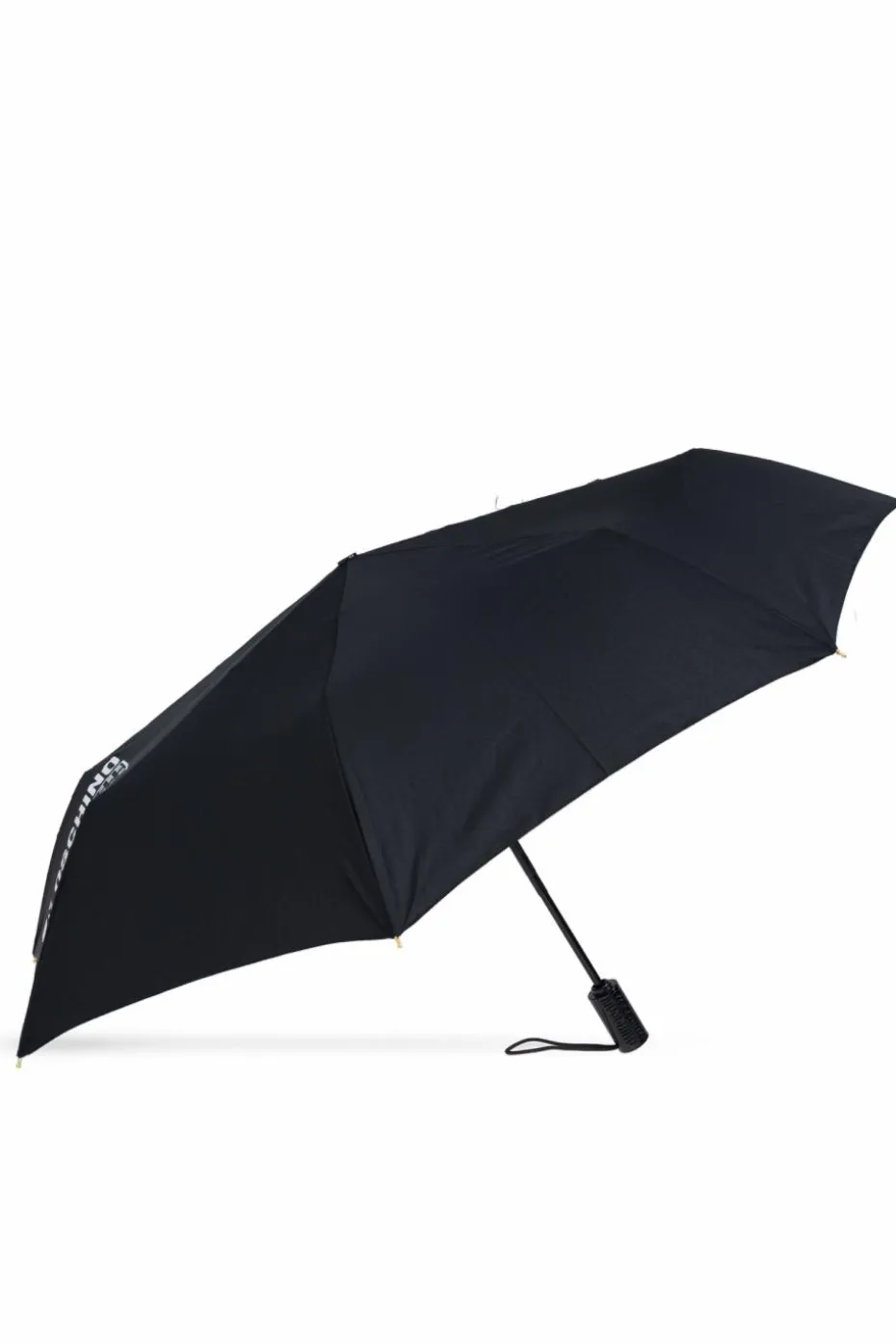 Moschino CZARNY Parasol z logo