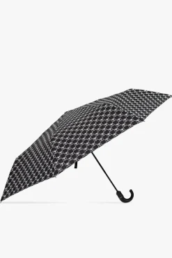 Moschino CZARNY Parasol z logo