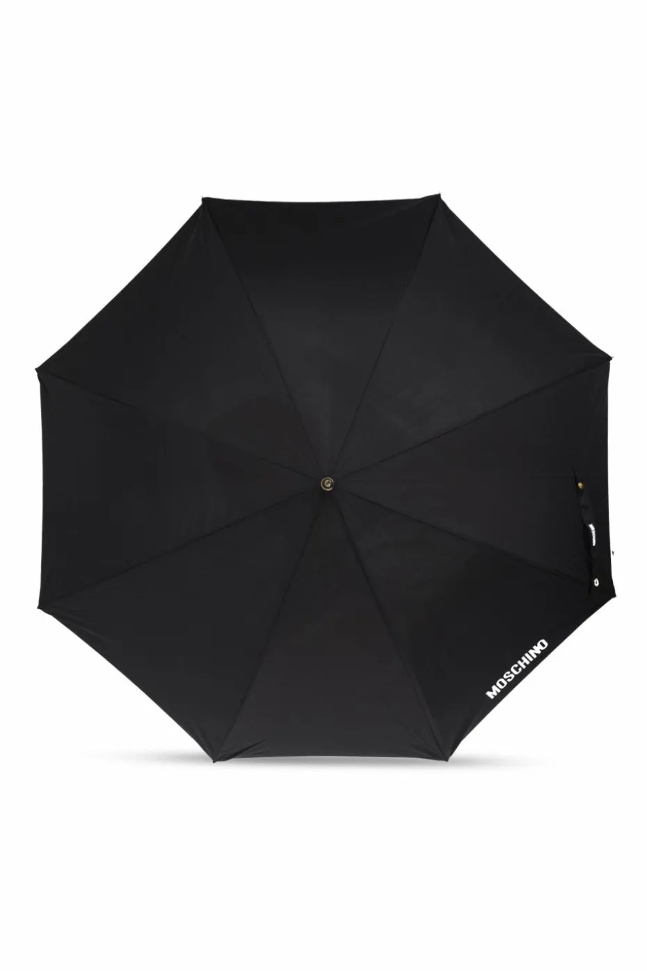 Moschino CZARNY Parasol z logo