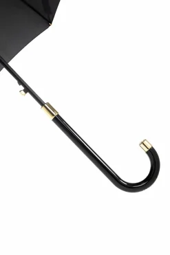 Moschino CZARNY Parasol z logo