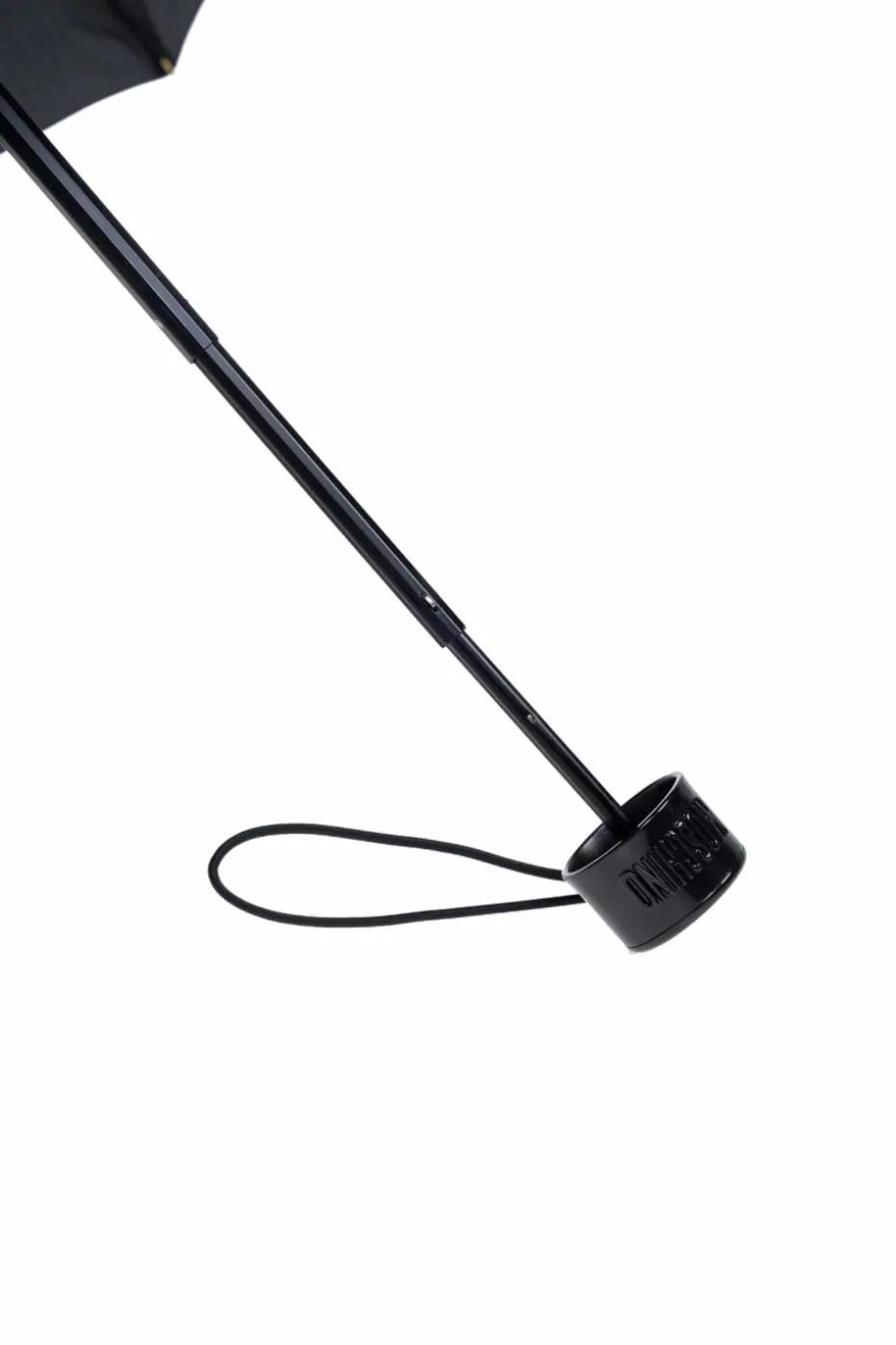 Moschino CZARNY Parasol z logo