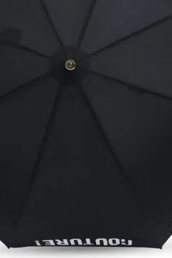 Moschino CZARNY Parasol z logo