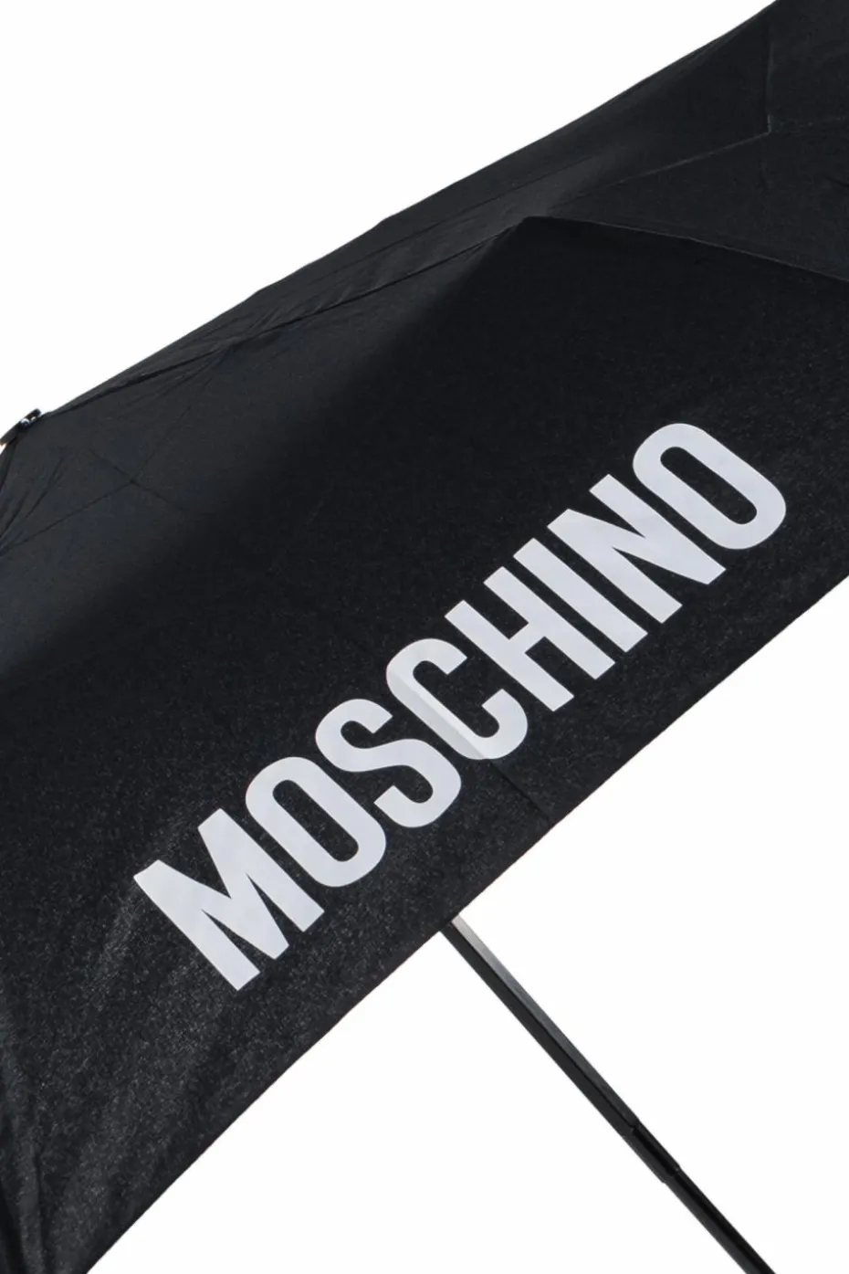 Moschino CZARNY Parasol z logo