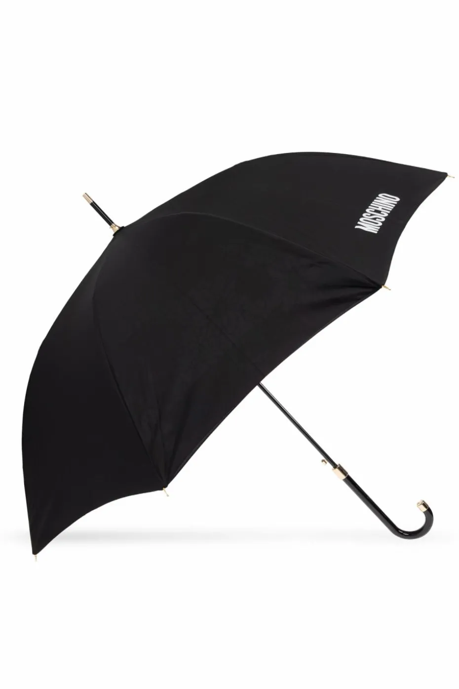 Moschino CZARNY Parasol z logo