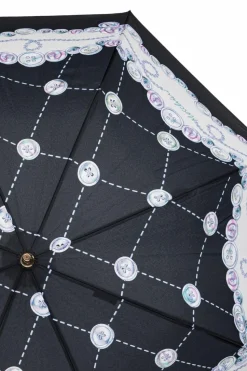 Moschino CZARNY Parasol z logo